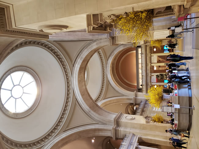 Domes and Flowers at the Met Museum wing